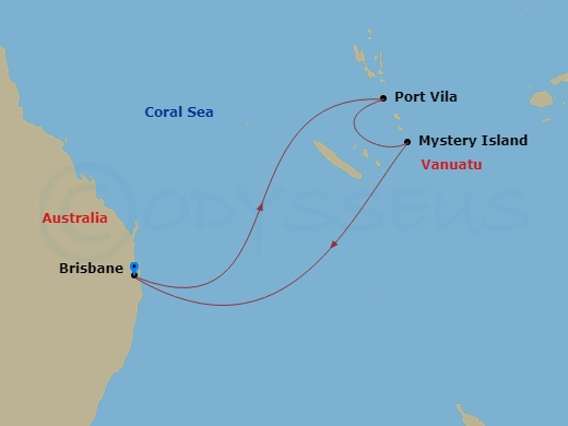 map of itinerary