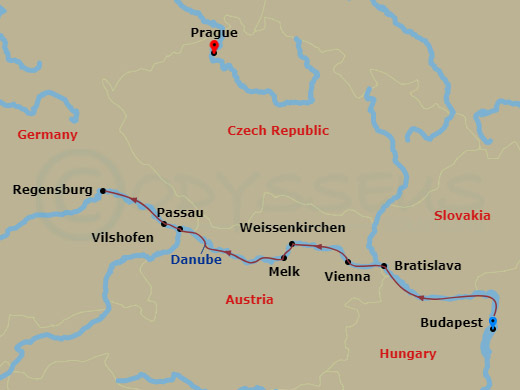 map of itinerary