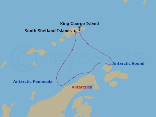 map of itinerary