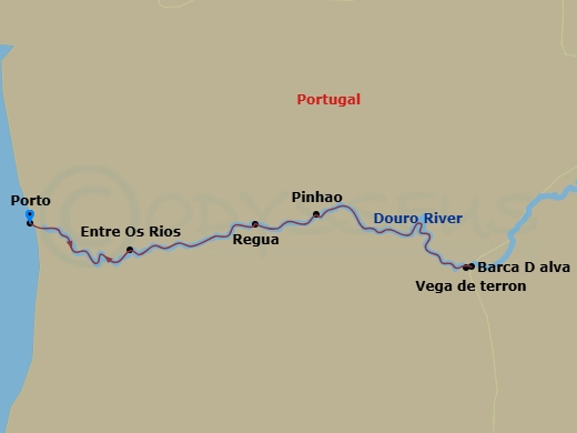 map of itinerary