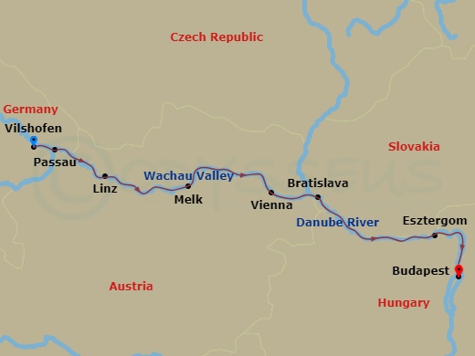 map of itinerary