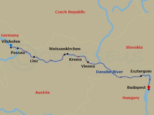 map of itinerary