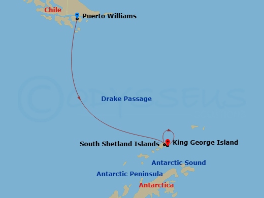 map of itinerary